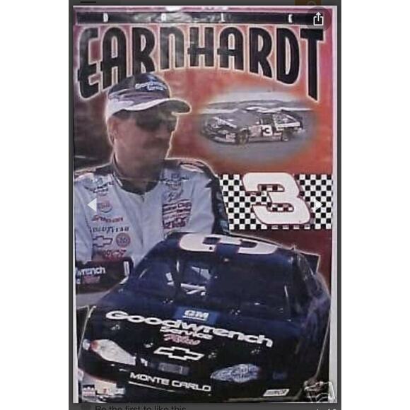 Dale Earnhardt Collage - Vintage 1998 Starline Poster 22" x 34" SEALED - Picture 1 of 4